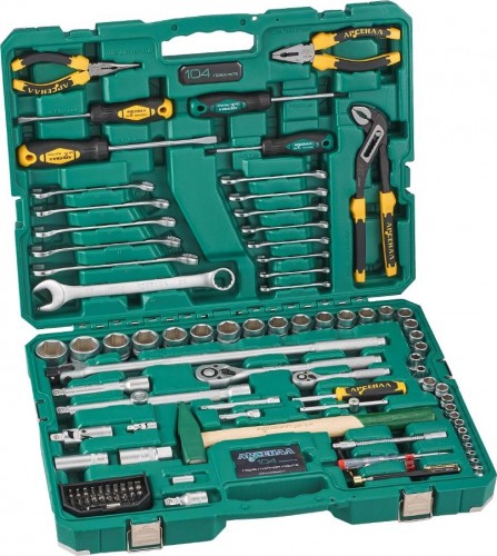 Набор инструментов АРСЕНАЛ AUTO 104 предмета NEW АА-С1412К104 8144610