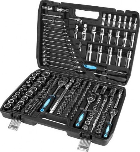 Набор инструментов Autovirazh 1/4"-3/8"-1/2" DR, 216 предметов AV-212216 av-212216