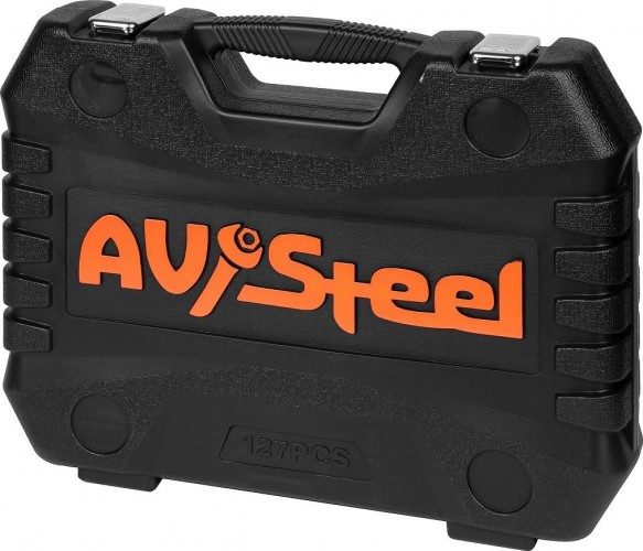 Набор инструментов AV Steel 127 предметов 1/4",3/8",1/2" AV-011127 AV-011127 - изображение 4