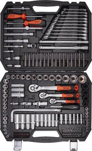 Набор инструментов AV Steel 144 предмета 1/4",3/8",1/2" AV-011144 AV-011144 - изображение 2