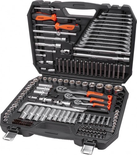 Набор инструментов AV Steel 144 предмета 1/4",3/8",1/2" AV-011144 AV-011144