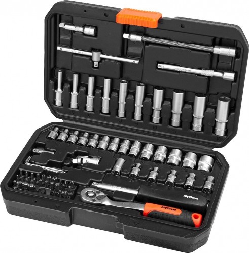 Набор инструментов AV Steel  72 предмета 1/4" AV-011472 AV-011472