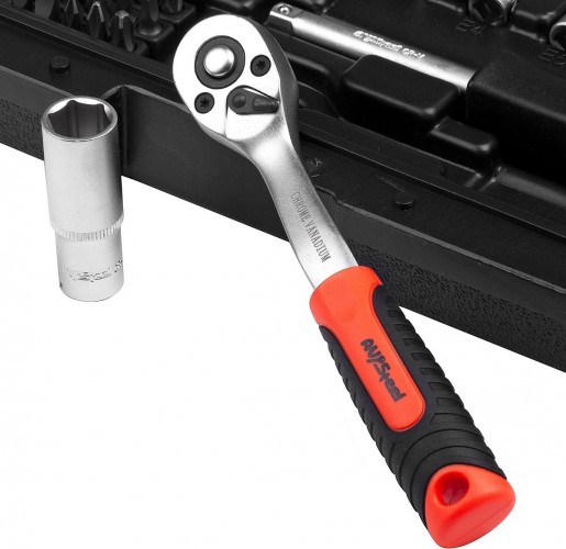 Набор инструментов AV Steel  72 предмета 1/4" AV-011472 AV-011472 - изображение 3