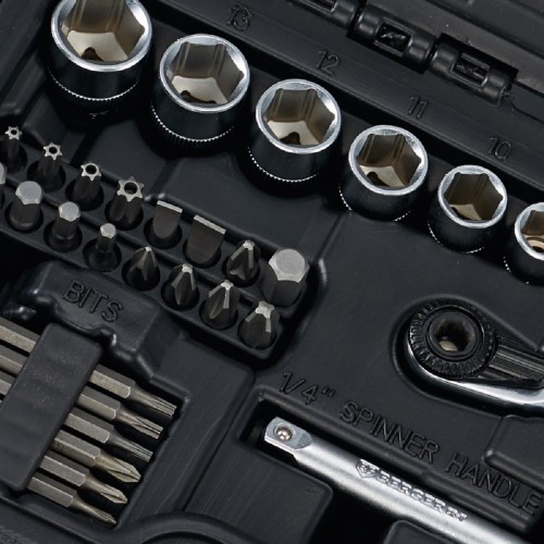 Набор инструментов BERGER BG049-14 универсальный 1/4" 49 пр. - изображение 2