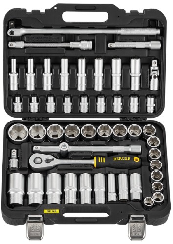 Набор инструментов BERGER BG050-12 универсальный 1/2" 50 пр.