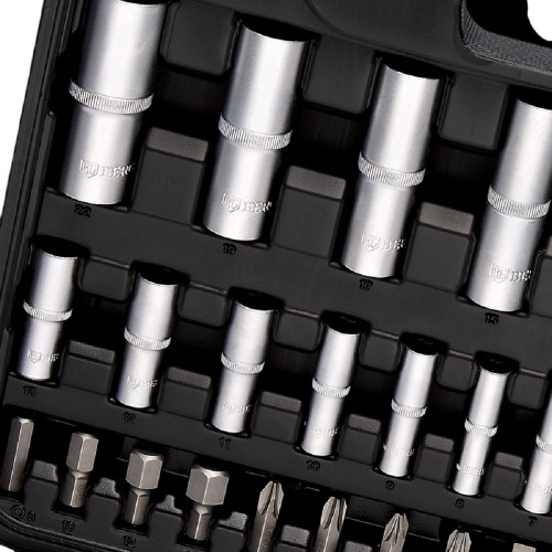 Набор инструментов BERGER BG097-121438 универсальный 1/2"-1/4”-3/8" 97 пр. - изображение 4