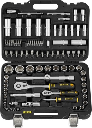 Набор инструментов BERGER BG094-1214 универсальный 1/2" -1/4" 94 пр.