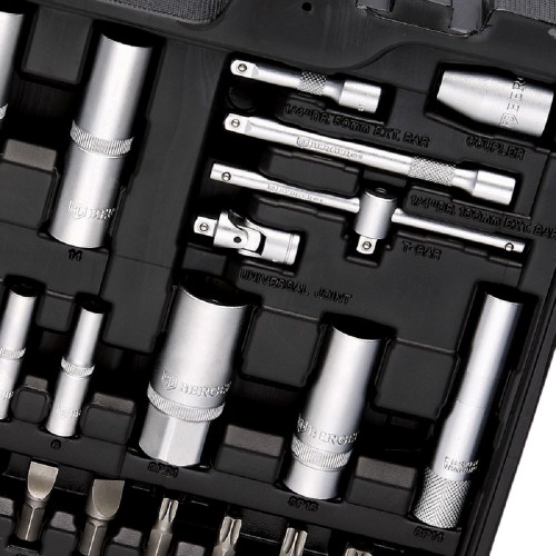 Набор инструментов BERGER BG097-121438 универсальный 1/2"-1/4”-3/8" 97 пр. - изображение 3