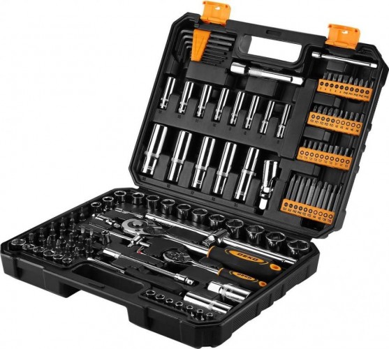 Набор инструментов DEKO DKAT121 для авто в чемодане 121 предметов 065-0911