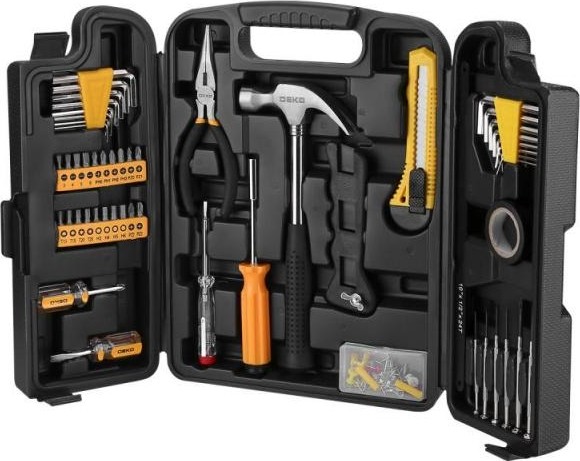 Набор инструментов DEKO DKMT142 142 предмета в чемодане 065-0308 - изображение 3
