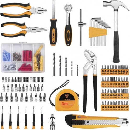 Набор инструментов DEKO DKMT168 (168 шт.) для дома 065-0220 - изображение 3