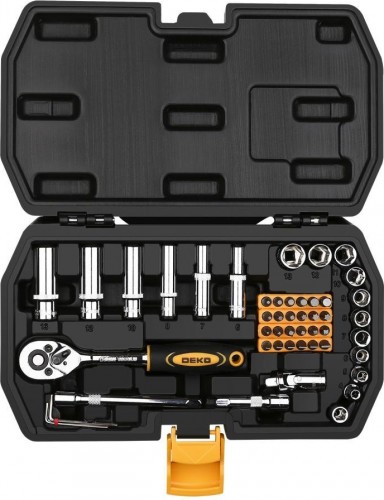 Набор инструментов DEKO DKMT49 для автомобиля в чемодане (49 предметов) 065-0774 - изображение 2
