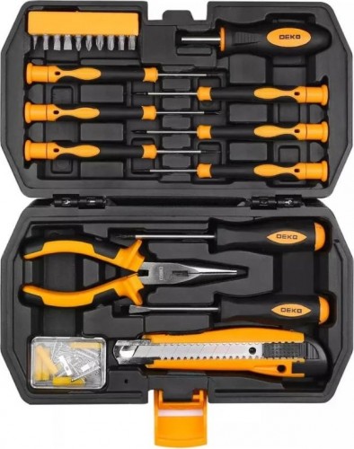 Набор инструментов DEKO DKMT61 для дома (61 предмет) в чемодане 065-0303 - изображение 2