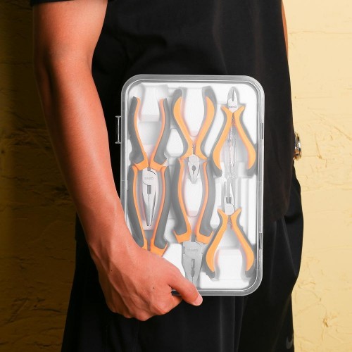 Набор инструментов DEKO DKMT7 плоскогубцев в кейсе 065-0305 - изображение 5