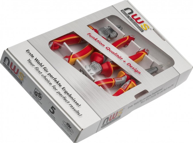 Набор инструментов для электромонтажа NWS 782 1000 V, 3 предмета