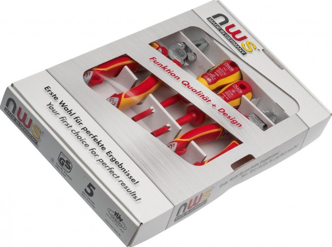 Набор инструментов для электромонтажа NWS 786 1000 V, 4 предмета