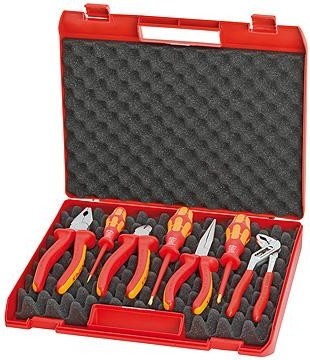 Набор инструментов для электромонтажа KNIPEX 002115 1000 V, 7 предметов KN-002115