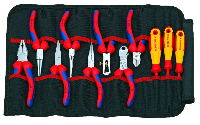 Набор инструментов для монтажа KNIPEX 11 предметов 001941 KN-001941