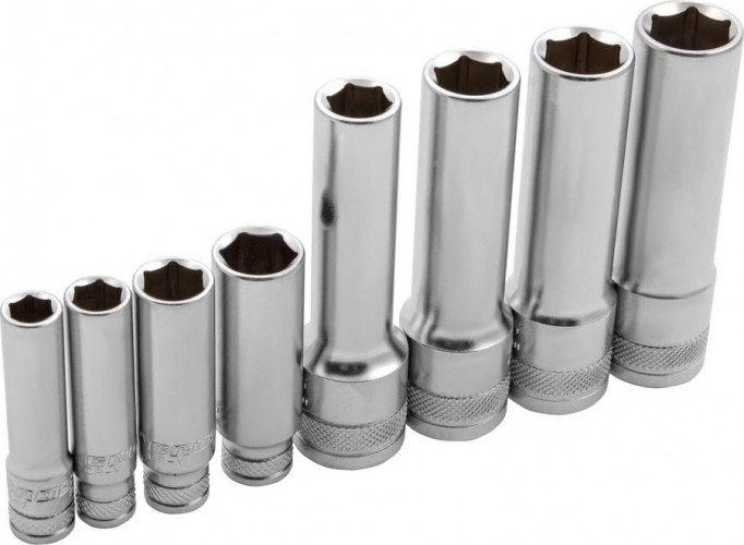 Набор инструментов GROSS 115 предметов 120 зубьев, CrV, 1/4, 1/2  14152 14152 - изображение 2