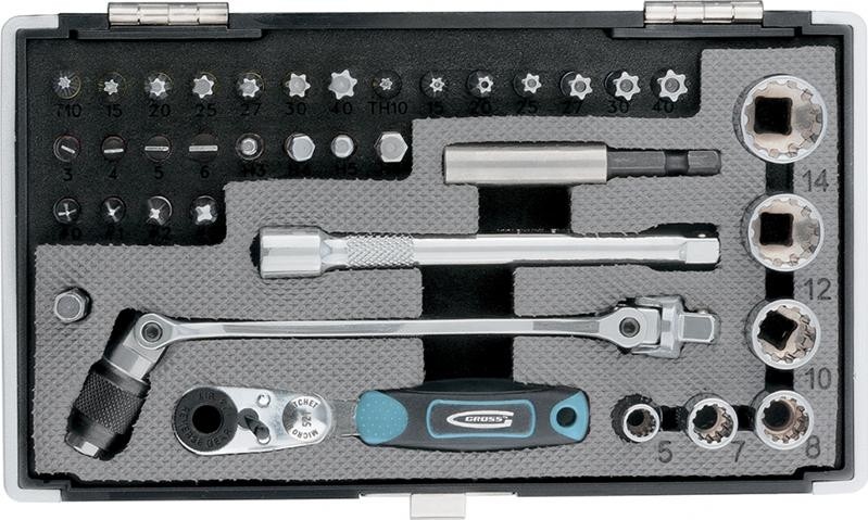 Набор инструментов GROSS 37 предметов 11625 11625