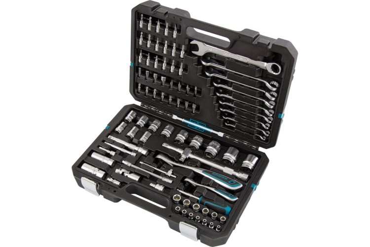 Набор инструментов GROSS 82 предмета 1/4", 1/2"  14149 14149