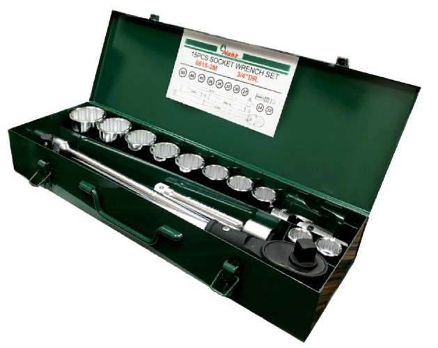Набор инструментов HANS 6615-2M на 3/4",12 гр, 15 предметов