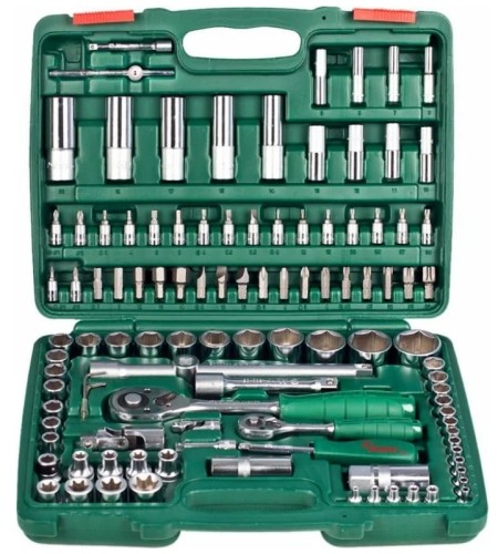 Набор инструментов HANS TK-108 универсальный 1/4" и 1/2" 108 предмета