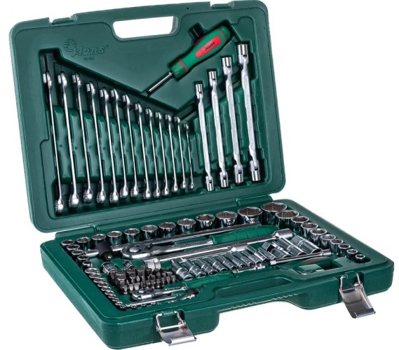 Набор инструментов HANS TK-124 универсальный 124 предмета