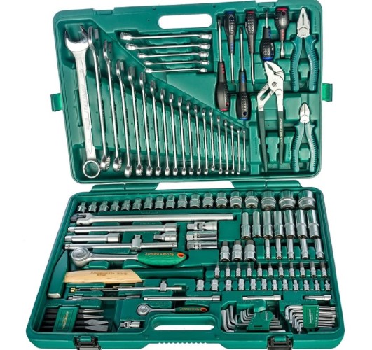 Набор инструментов JONNESWAY 128 предметов S04H524128S 048372