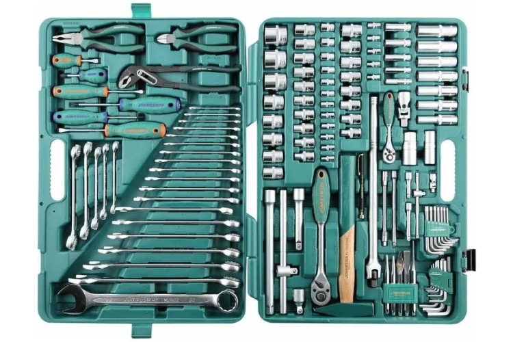 Набор инструментов JONNESWAY 127 предметов S04H524127S 048740 - изображение 2