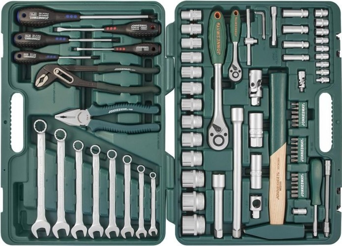 Набор инструментов JONNESWAY 77 предметов S04H52477S 047567
