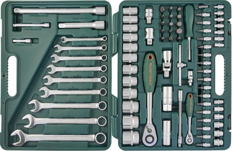 Набор инструментов JONNESWAY 82 предмета S04H52482S 047399