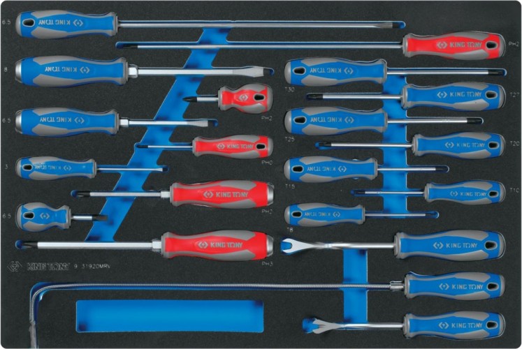 Набор инструментов KING TONY 20 предметов ложемент 9-31920MRV 9-31920MRV