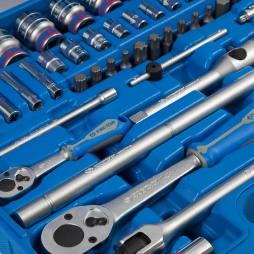 Набор инструментов KING TONY 7587SR01 87 предметов - изображение 3