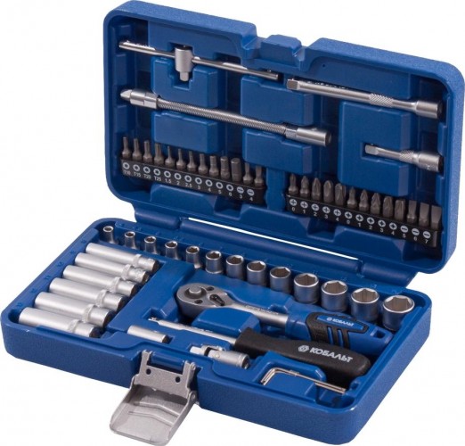 Набор инструментов Кобальт 56 предметов 010101-56 010101-56