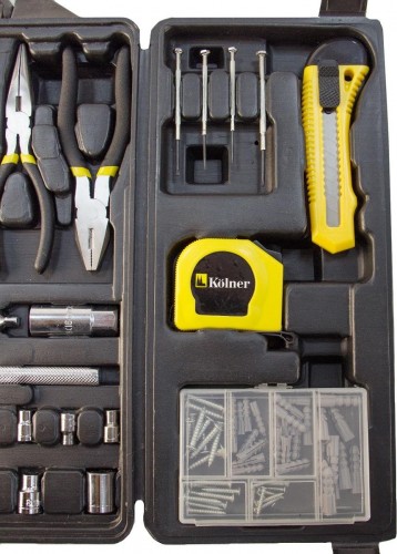 Набор инструментов Kolner KTS 59 предметов, пластиковый кейс кн59ктс - изображение 4