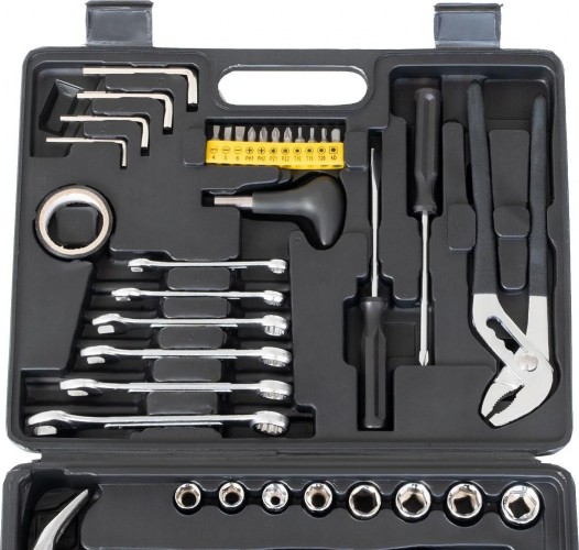 Набор инструментов Kolner KTS 51 предмет, пластиковый кейс кн51ктс - изображение 3