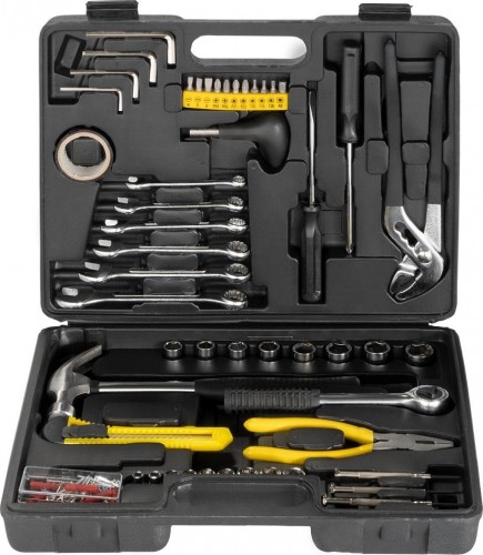 Набор инструментов Kolner KTS 51 предмет, пластиковый кейс кн51ктс