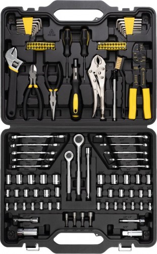 Набор инструментов Kolner KTS123 предмета, пластиковый кейс кн123ктс - изображение 2