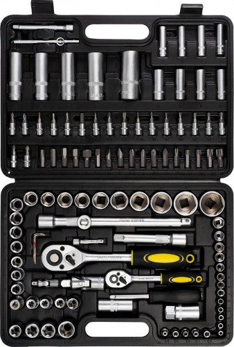 Набор инструментов Kolner KTS107 предметов, пластиковый кейс кн107ктс - изображение 2