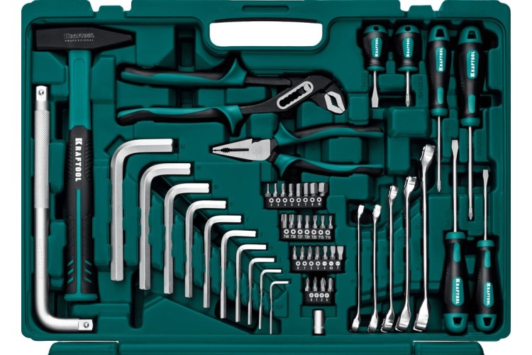 Набор инструментов KRAFTOOL EXTREM-142 универсальный, 142 пред. 27889-H142 - изображение 2