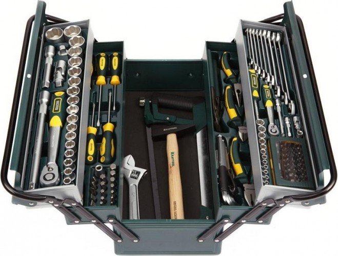 Набор инструментов KRAFTOOL "INDUSTRIE" 131 предмет 27978-H131 27978-H131