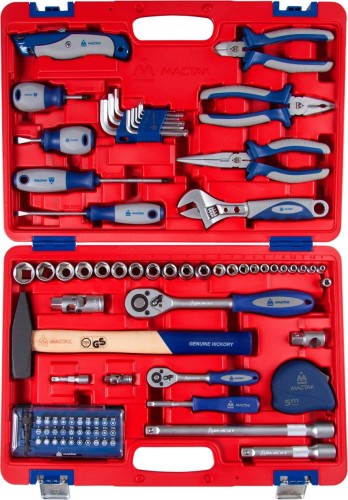 Набор инструментов МАСТАК 01-083C универсальный, 83 предмета