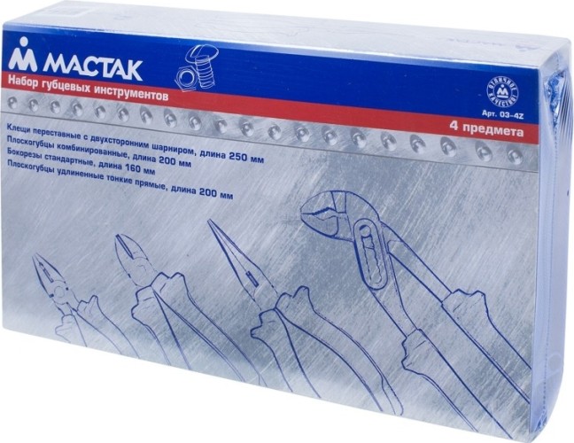 Набор инструментов МАСТАК 4 предмета 03-4Z 03-4Z - изображение 3