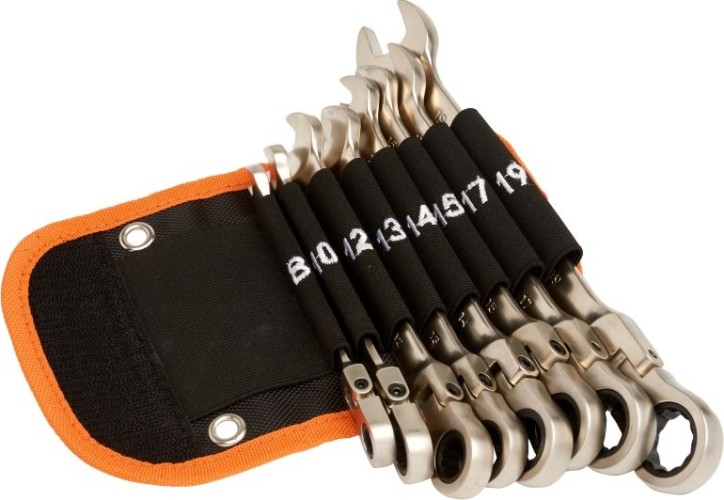 Набор инструментов MAXPILER MXT-8-SB в сумке (8 предметов, crv, сумка оксфорд)