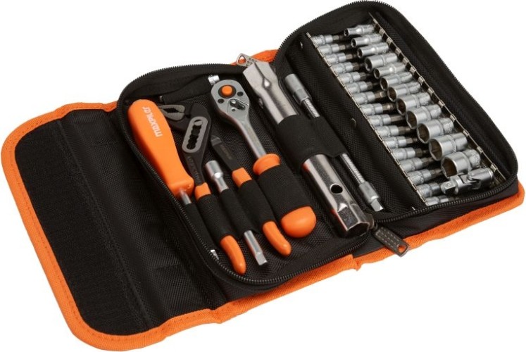 Набор инструментов MAXPILER MXT-37-SB в сумке (37 предметов, 1/4", crv, сумка оксфорд) - изображение 2