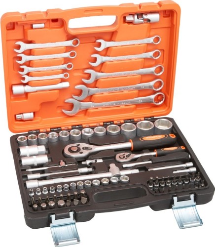 Набор инструментов MAXPILER MXT-82-SET (82 предмета, 1/2" и 1/4", crv) - изображение 2