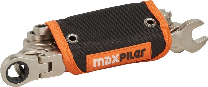 Набор инструментов MAXPILER MXT-8-SB в сумке (8 предметов, crv, сумка оксфорд) - изображение 2