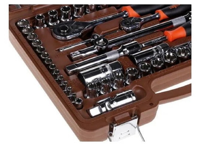 Набор инструментов OMBRA OMT108S 1/4", 3/8", и 1/2"DR, 108 предметов 055322 - изображение 5