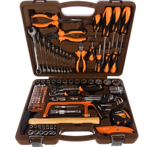 Набор инструментов OMBRA OMT101S 1/4", 1/2"DR, 101 предмета 055006